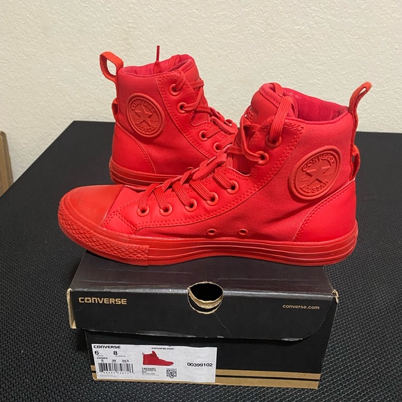 Mens Converse Hi Red sz 6 - Picture 2 of 7